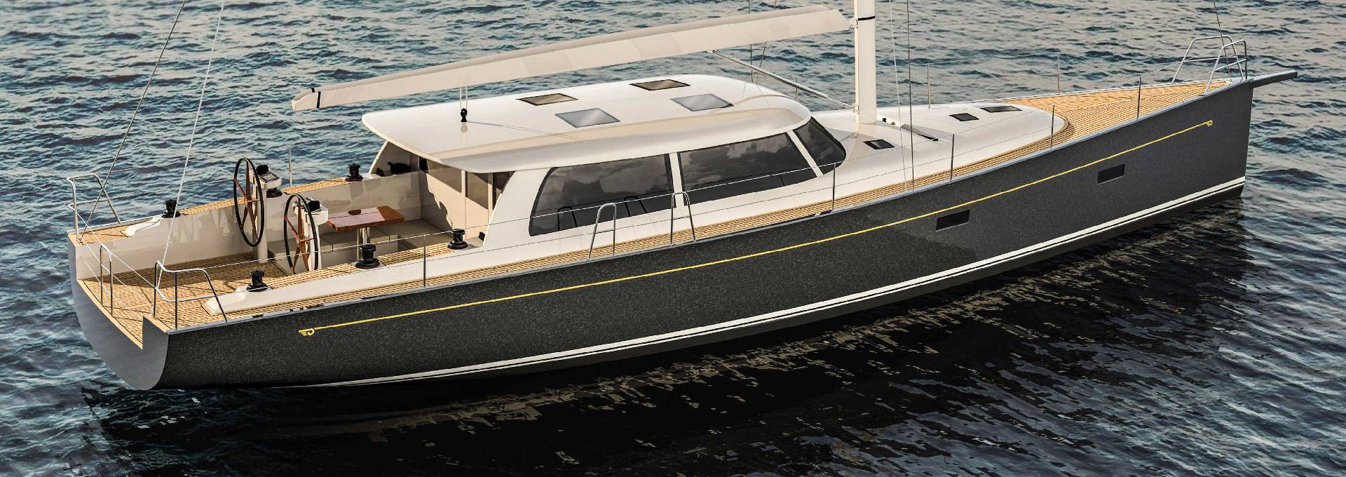 Hinckley Yachts and Brooklin Boat Yard Partner on Bill Tripp-designed Sou’wester 53’